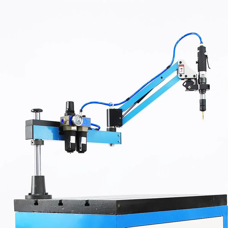 Pneumatic M3-M12 Universal Type 360 Degrees Angle Pneumatic Air Tapping Machine Drilling Machine Tap Tools With Chucks