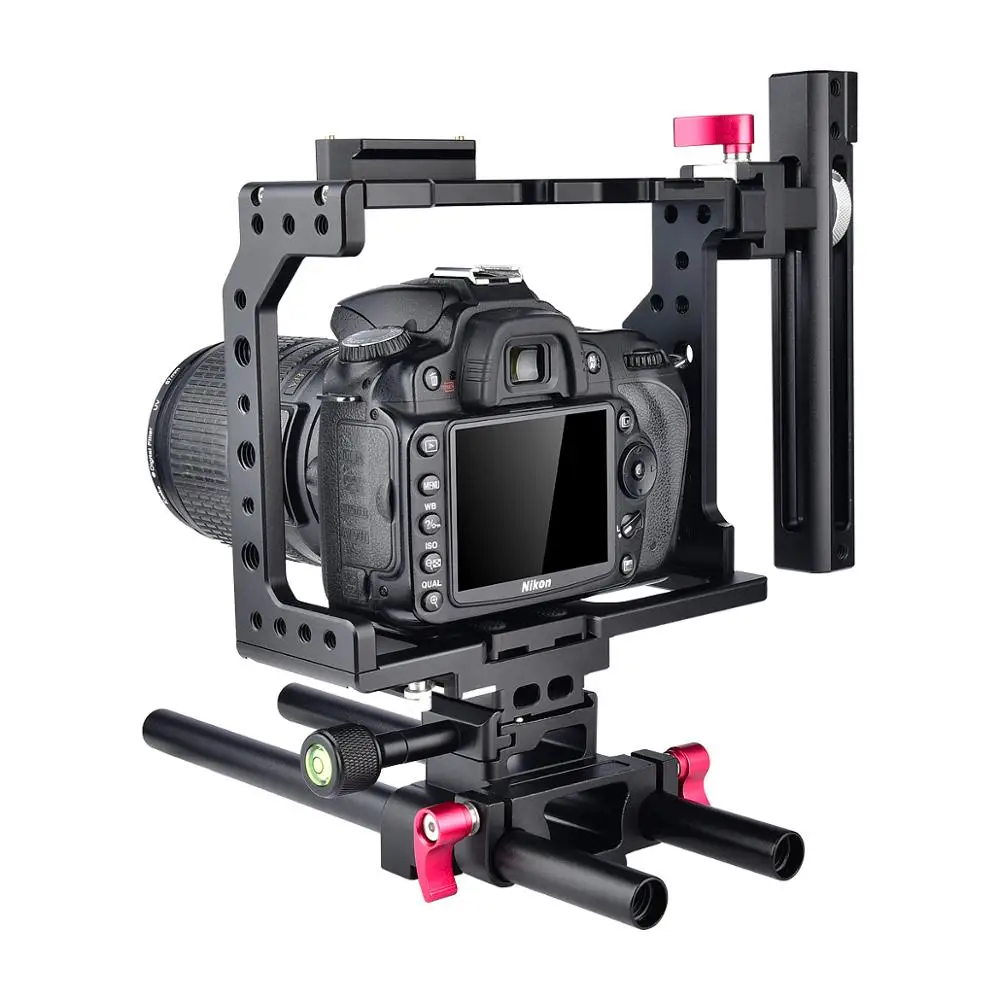Handle-Video-Camera-Rig-Cage-Stabilizer-for-Canon-5D-Mark-IV-III-II-6D ...