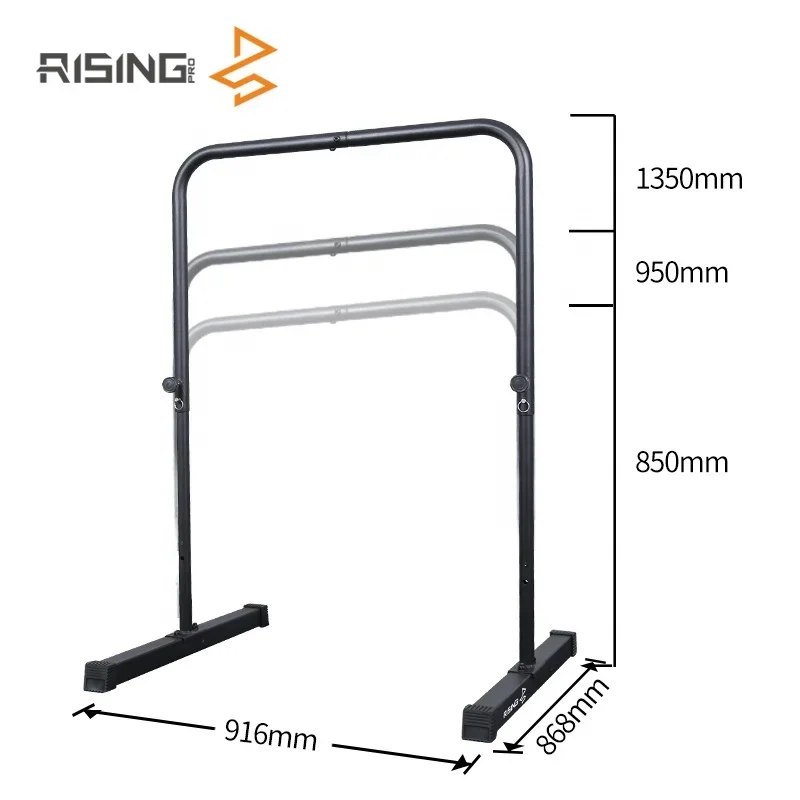 Rising multifunctional height adjustable horizontal bar load-bearing 120kg