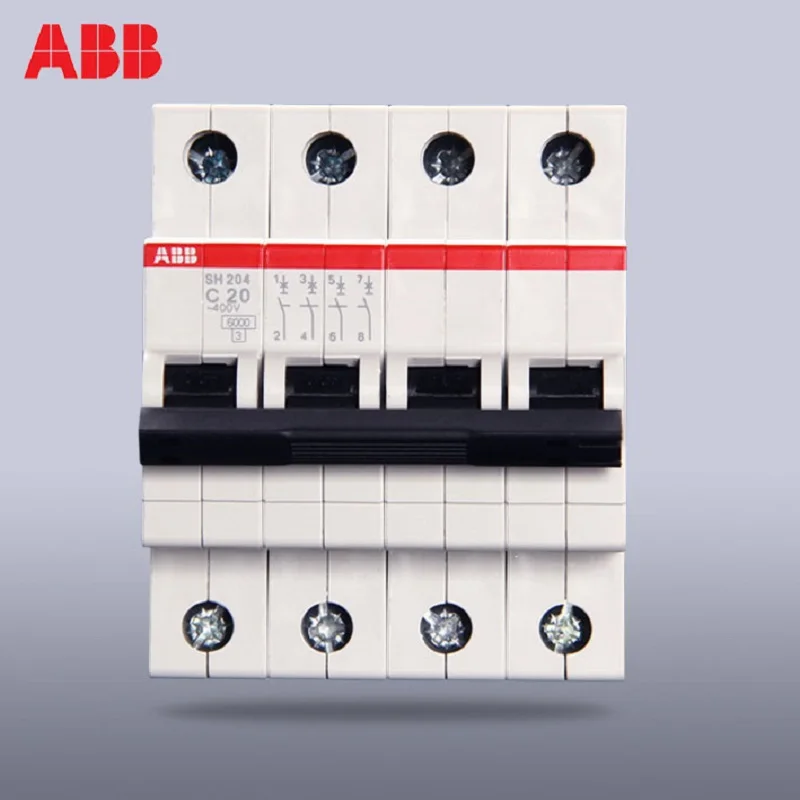 ABB Miniature Circuit Breaker S200M series C type 1P S201MC1 S201MC6 S201MC10 S201MC16