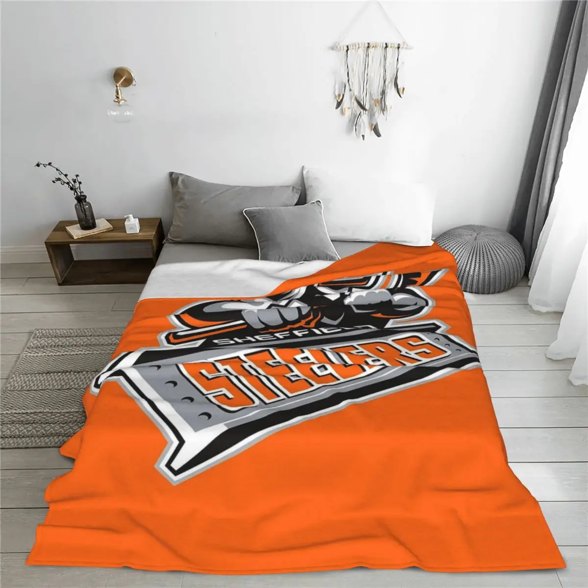 Sheffield Steelers Blanket Flannel Lightweight Sofa Throw Blankets For Couch Bedding Office Throws Bedspread Quilt 4