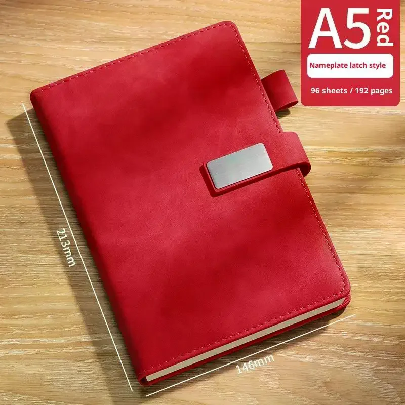 Personalized Soft Cover Leather Notebook - Ideal
