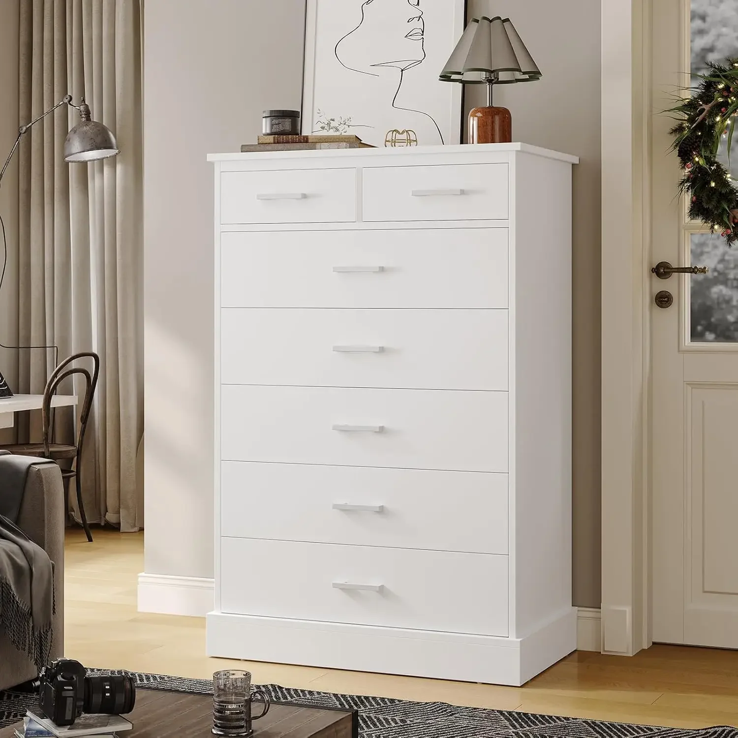 Tower dresser storage