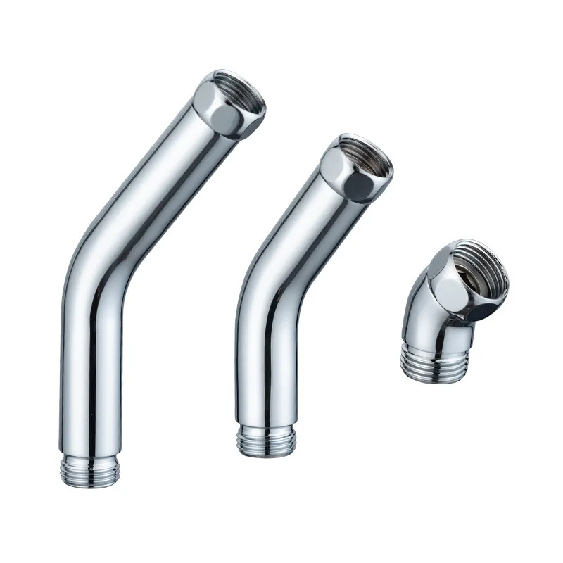 Shower Head Elbow Adapter G1/2 Connections Shower Arm Extension Angle 135&deg; Elbow Hand Top Spray Connector shower pipe extension shower head extender pipe fittings