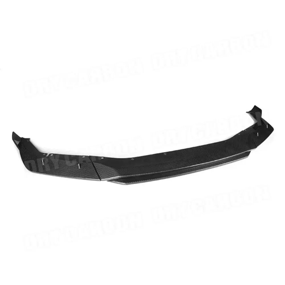 Carbon Fiber MT Style Front Bumper Lip Spoiler for BMW 5 Series F90 M5 LCI 2021+ Car Bumper Chin Shovel Bodykits Accessories - - Racext 21