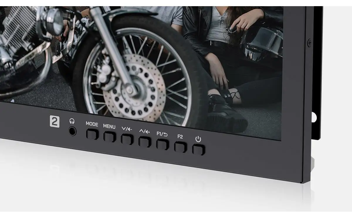 D101 PLUS Dual Screen 10.1"4RU Rackmount Monitor 4K HDMI-Compatible SDI 1920x120