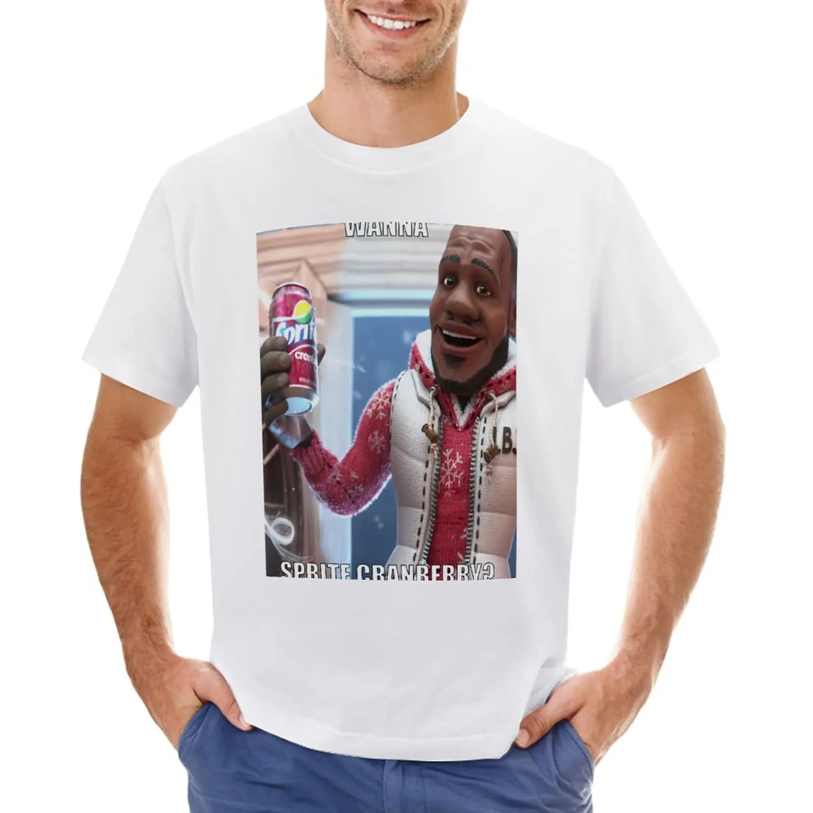 Sprite Cranberry - Wanna Sprite Cranberry? Meme Raccolta *** Top Zozle Mu *** T-Shirt New Edition Summer Clothes Camicie Da Allenamento Da Uomo