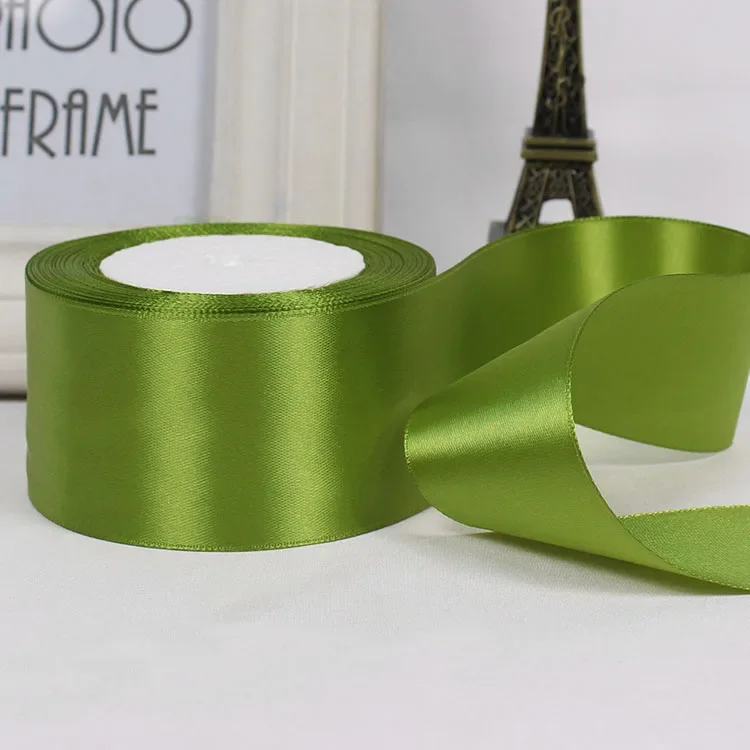 Pink Satin Ribbon for Festive Gift Wrapping and DIY Crafts