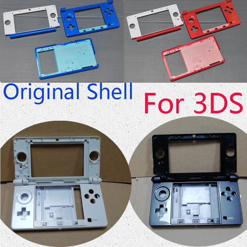 Tampa Média do Alojamento do Quadro Caixa do Case do Shell para o Console 3ds - Image 2