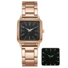 Watchs Ladies Noctilucent Digital Watch  Women Square Female Clock Top Brand Luxury Golden Quartz  WristWatc 1