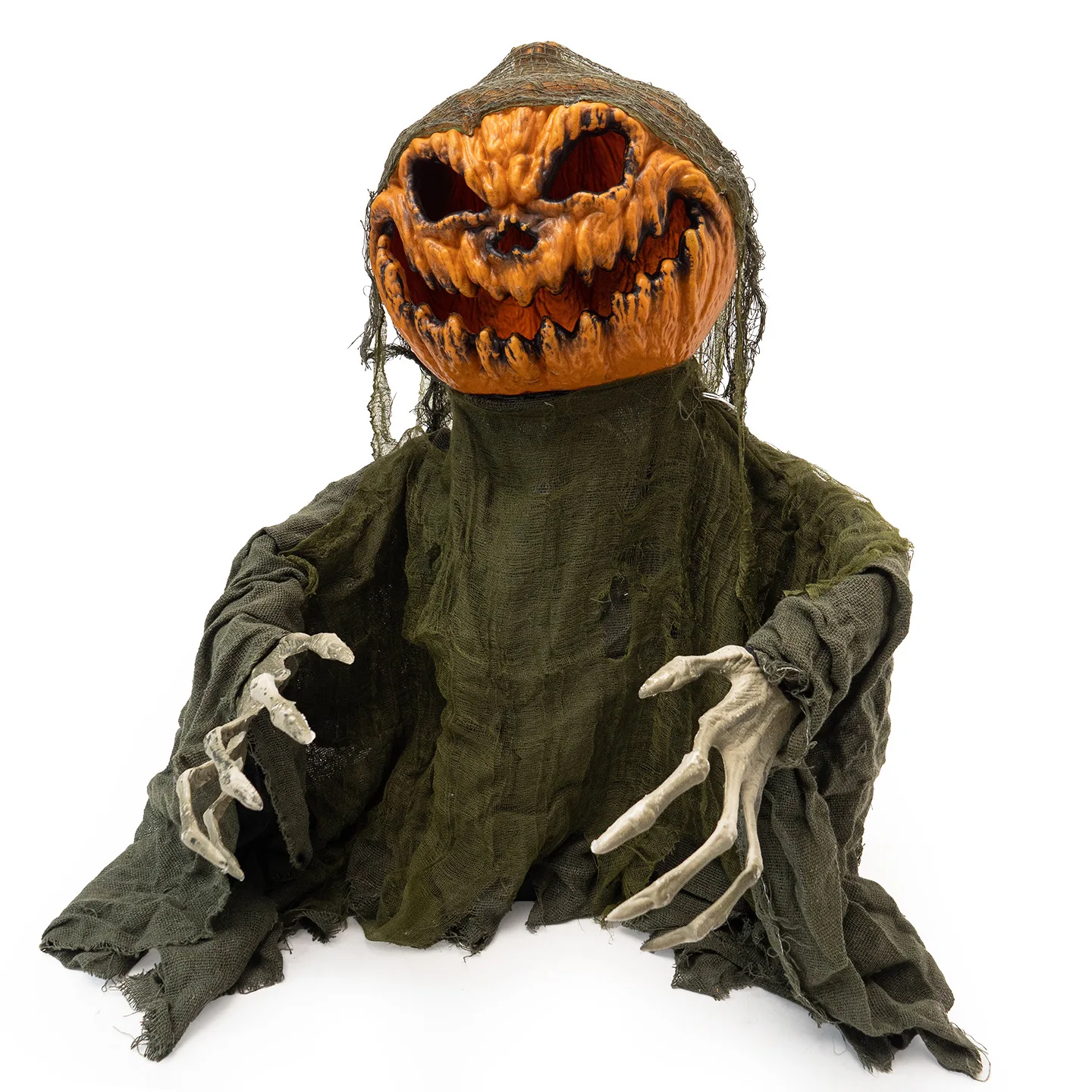 Royelux creepy animated pumpkin statue