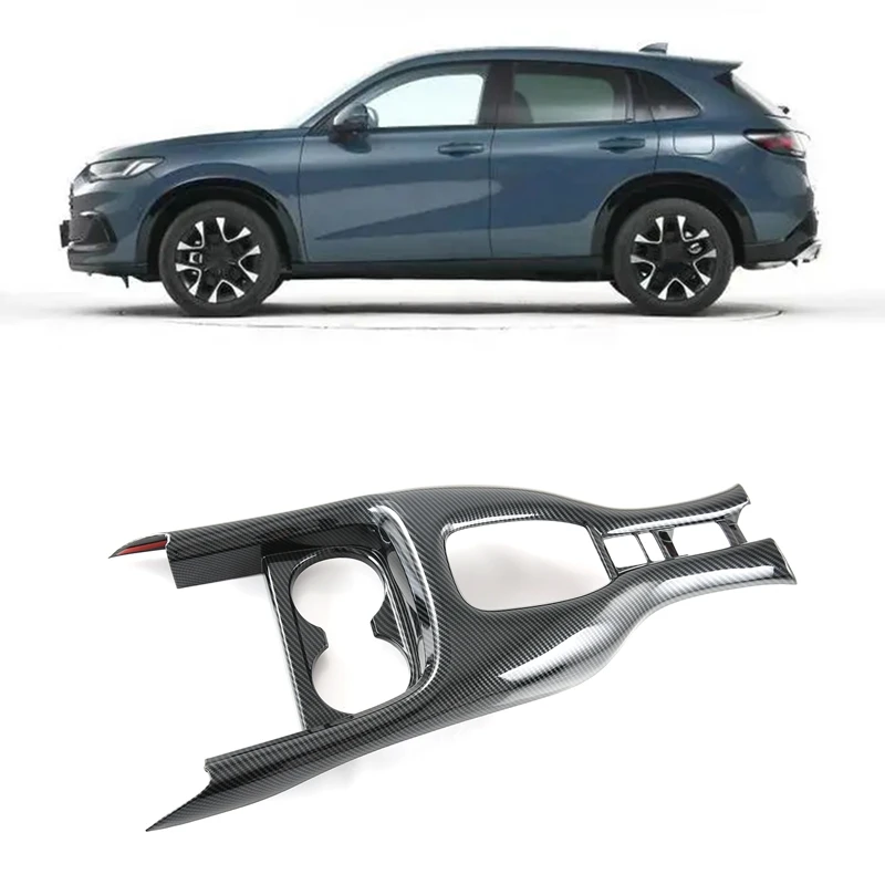 

Car Carbon Fiber ABS Gear Shift Panel Cover Trim Stickers For Honda ZRV ZR-V 2022