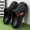 Summer Sandals Men New Fashion Cave Shoes Comfortable Soft Sole Outdoor Indoor Men's  Garden Clogs Beach Shoes Slippers 6