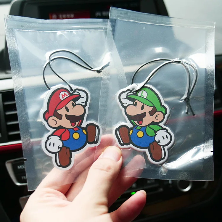 

Super Mario Bros Aromatherapy Tablets Classic Games Mario Luigi Peripherals Kawaii Creativity Car Decoration Accessories Gifts