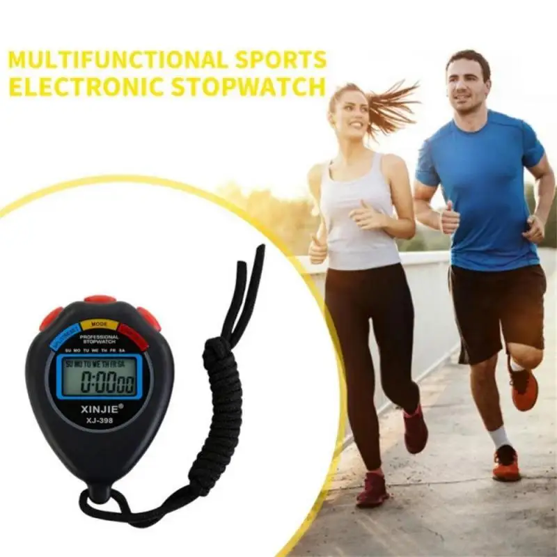 1/2X Digital Sports Running Counter Stopwatch Timer Waterproof