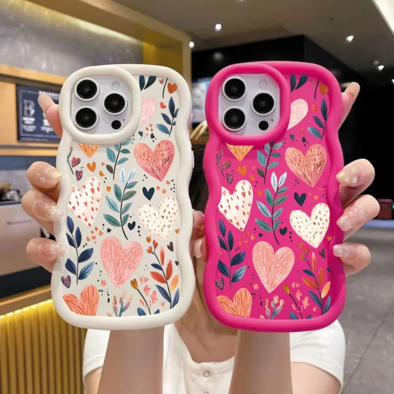 Charming Floral Soft Silicone Phone Case