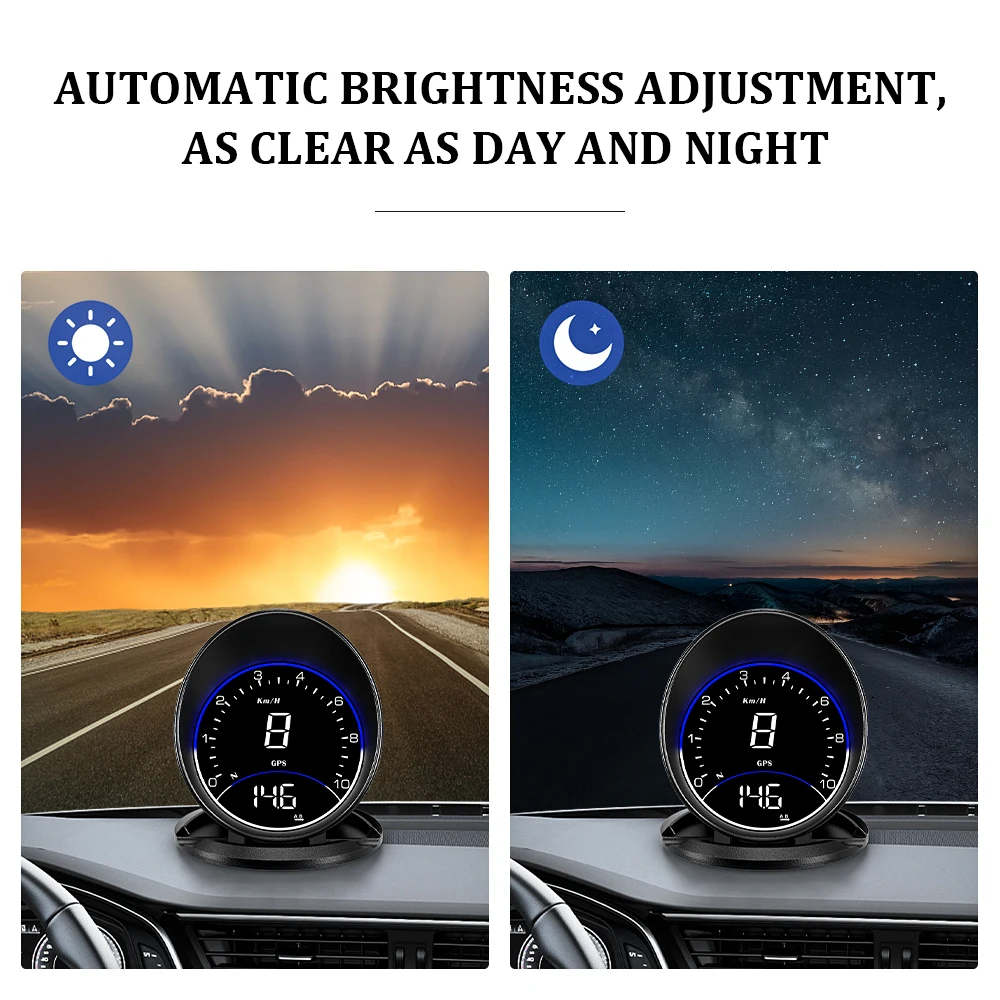 OBDHUD G6 GPS ڵ HUD  Ÿ 跮,  Ƿ  ˸,  ڵ ,  ÷