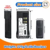 PMNN4493AR 4800mAh LI-ION Battery  Type-C USB for Motorola XPR3300 DP4400 XPR7350 XPR7550 APX1000 GP328D DP4601 DGP8550Ex Radios 3