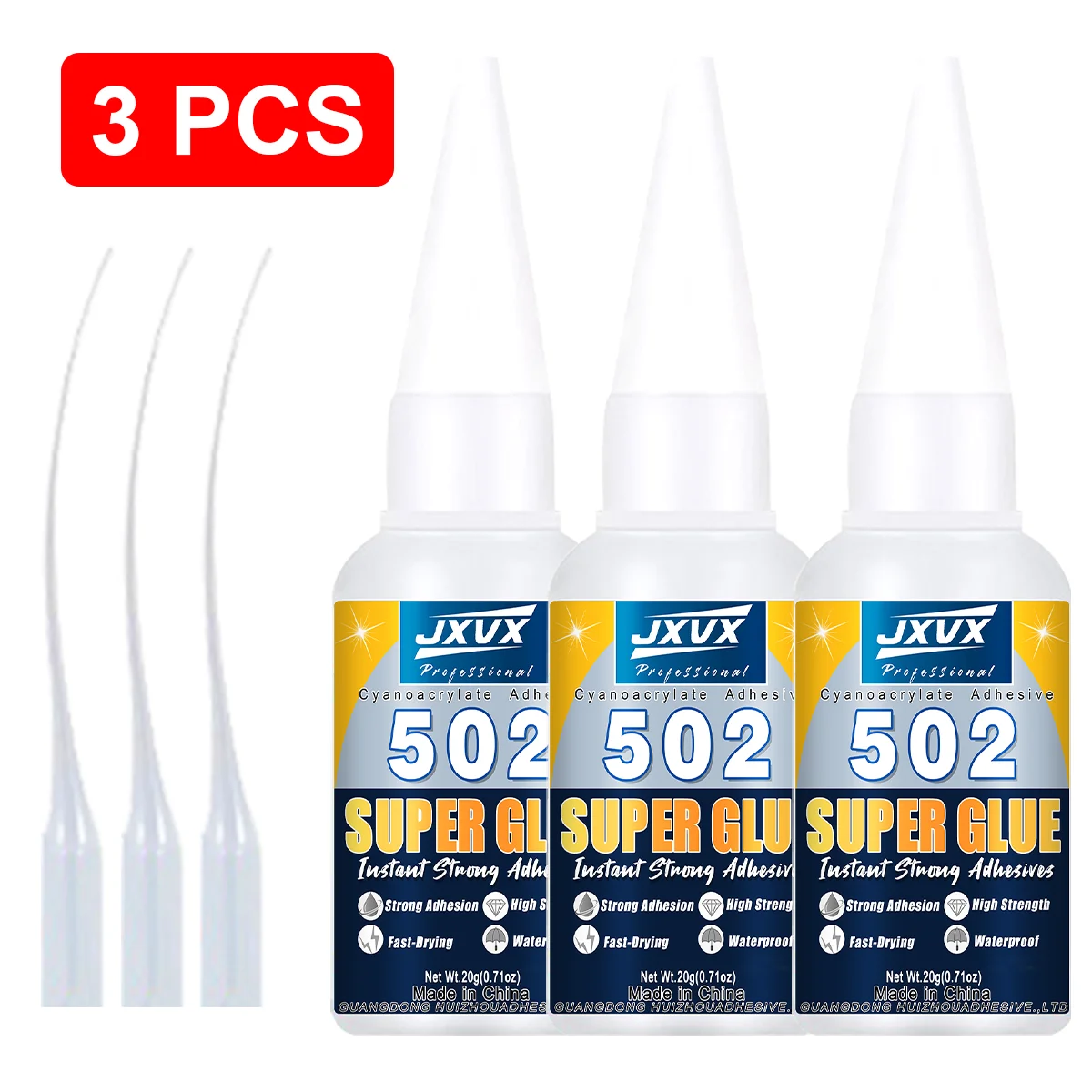 Advanced Transparent Plastic Repair Glue - Quick-Set Formula for DIY Crafts and Projects