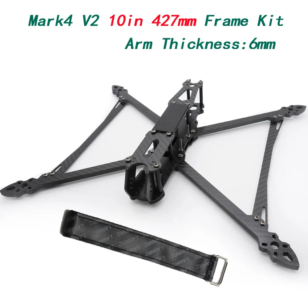 FPV 카메라 키트용 완전 탄소 섬유 TrueX 프레임, Mark4 V2 Mark 4, 8 인치, 367mm, 9 인치, 387mm, 10 인치, 427mm, 3K