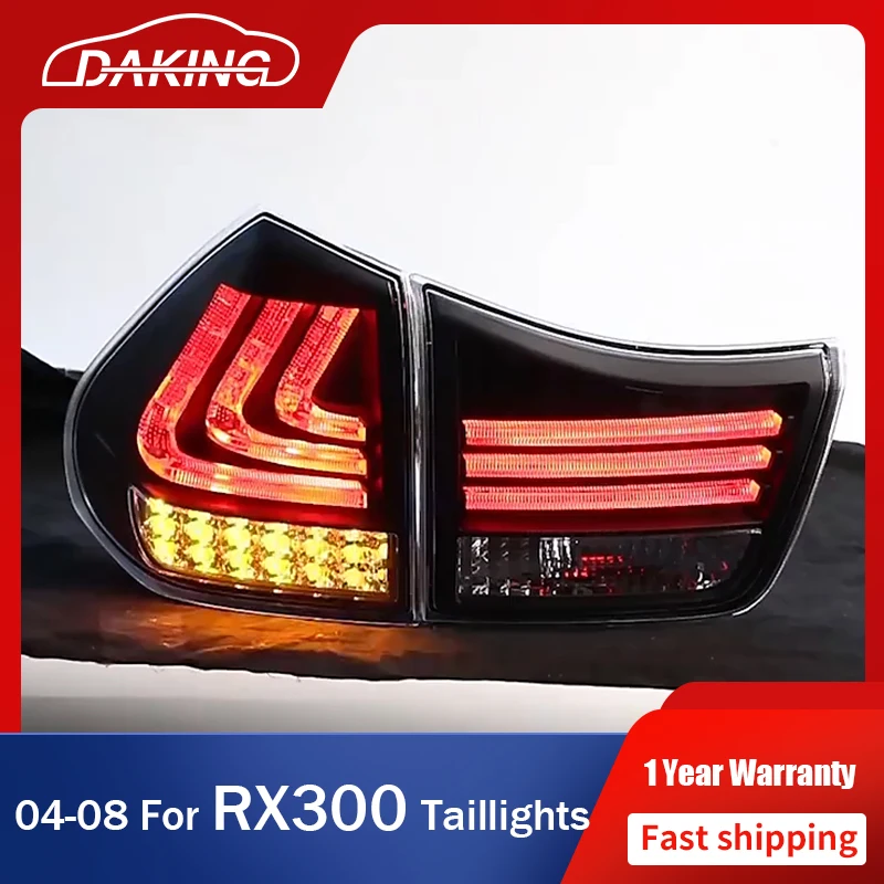 

Taillights for LEXUS RX300 RX350 2004-2008 LED Rear Lamp Turn Signal Light DRL Brake Reversing Auto Accessaries