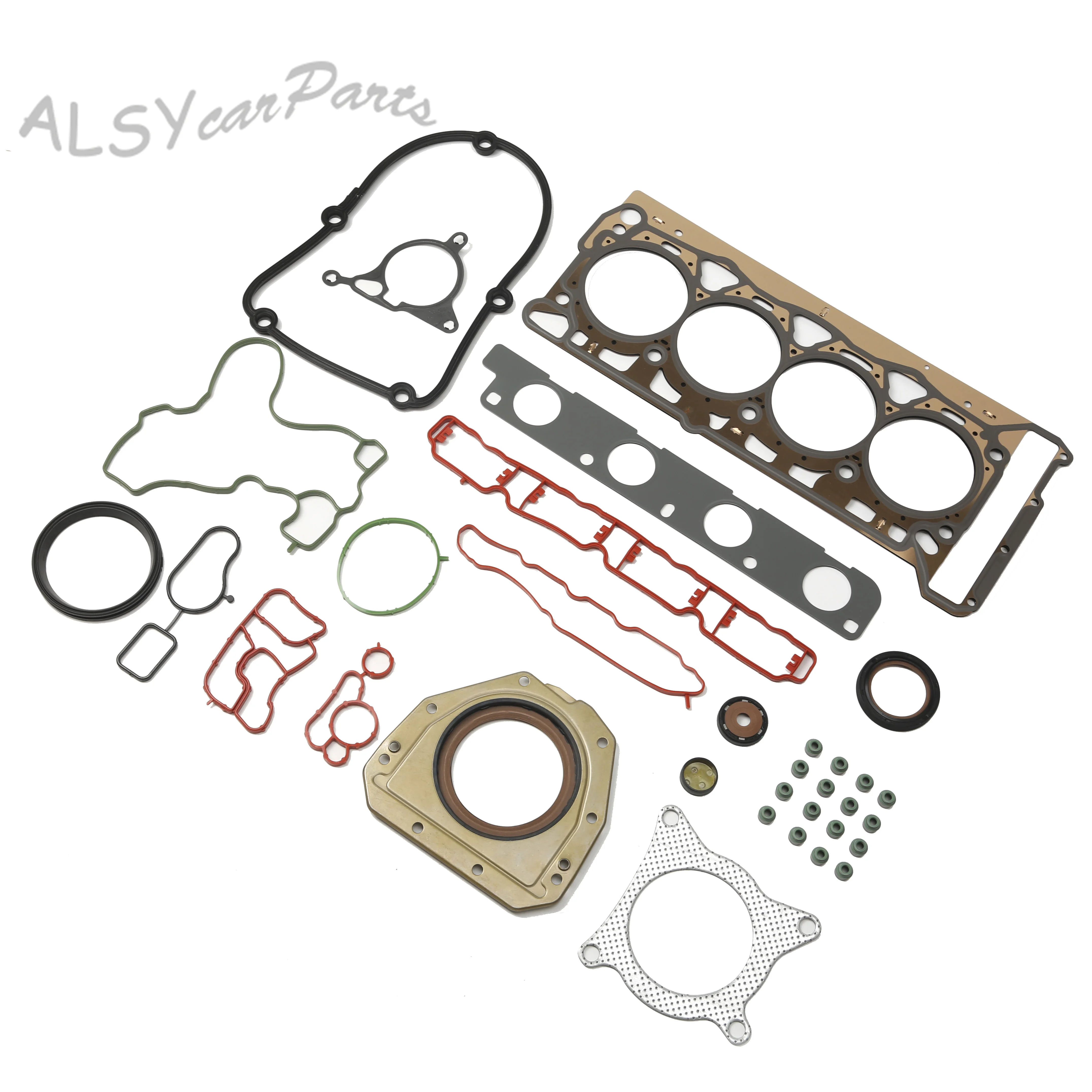 YIMIAOMO Engine Rebuild Overhaul Cylinder Head Gasket Valve Seal Repair kit 06J 103 383D For VW Golf Audi A4 A5 A6 2.0T DOHC 16V