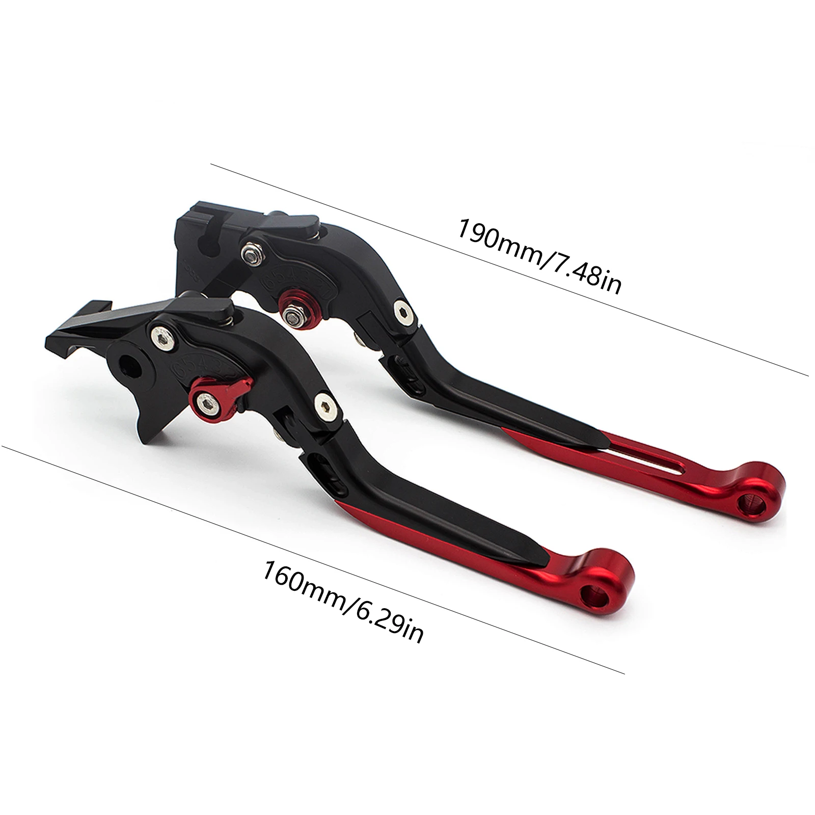 Motorcycle Brake Lever For Yamaha YFM 700 Raptor 700R 2008-23 Adjustable Fold Extendable Brake Clutch Lever Accessories