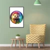 Unique Wooden Animal Jigsaw Puzzles Colorful Turtle 3D Puzzle Gift Fabulous Gift Interactive Toy for Adults Kid Educational 6