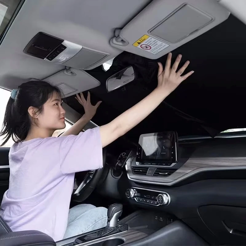 Windshield Sunshade For MG HS ZST ZS MG3 MG5 MG6 MG7 GT GS Hector ZX EZS EHS