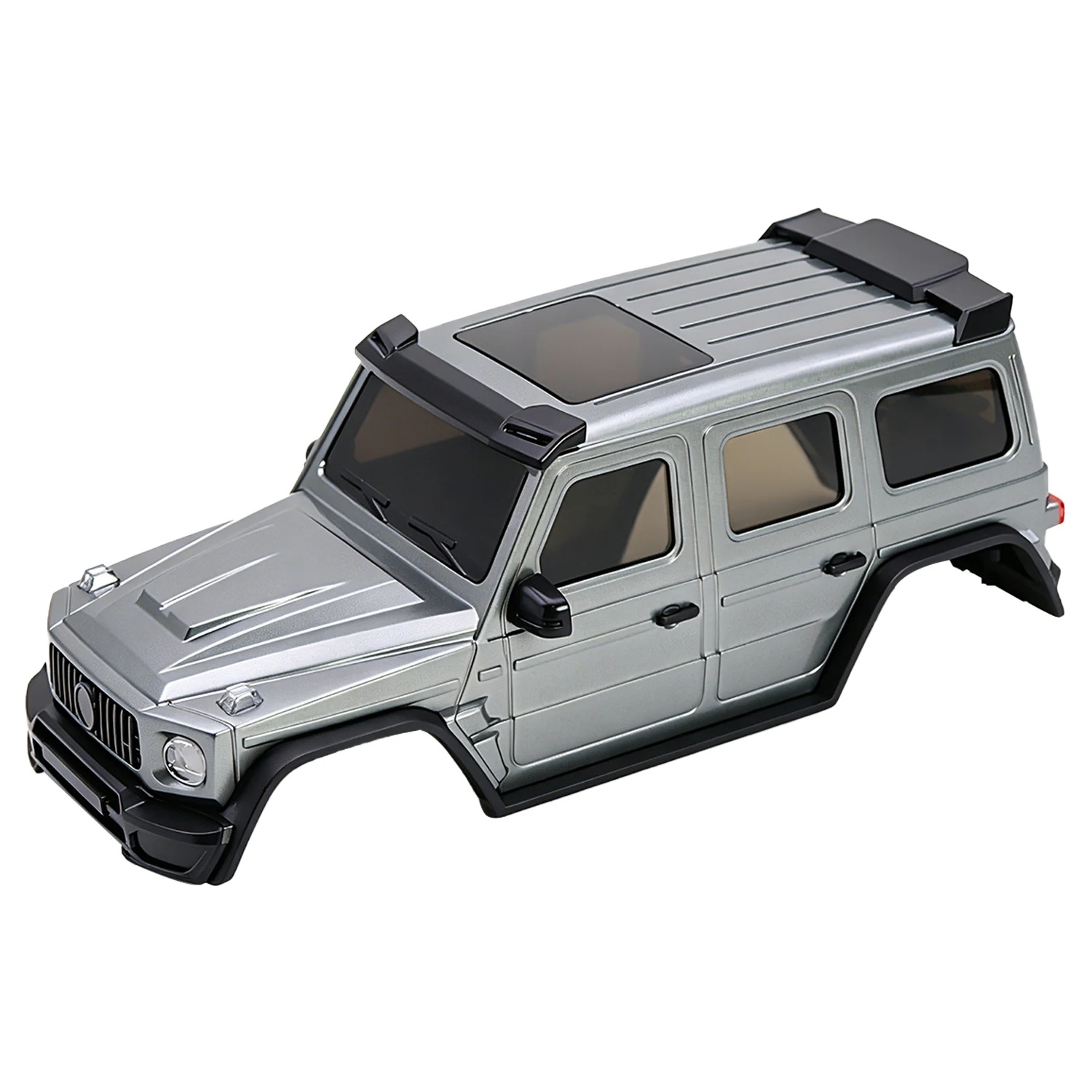 AXIAL SCX30 플라스틱 도색되지 않은 바디 쉘(라이트 버킷 마운트 포함) 1/30 RC 크롤러 DIY 업그레이드용 스페어 타이어 마운트