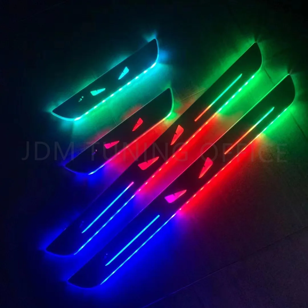 2pcs Autotür Lichter Logo Projektor, Wireless Led Auto Tür Paste