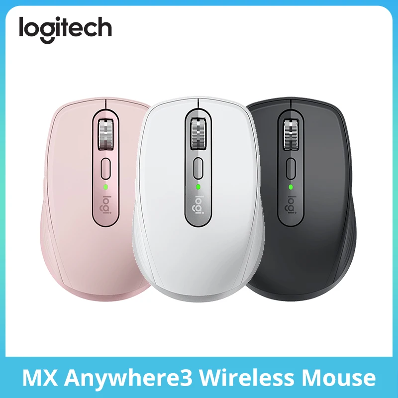 

Беспроводная Bluetooth-Мышь Logitech MX anyhy 3, долгий срок службы, легкий портативный маленький быстрозаряжаемый стекла в наличии