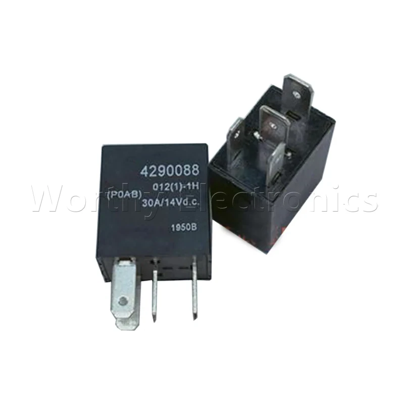 

Free shipping 10pcs/lot relay 14VDC 30A 4PIN 4290088