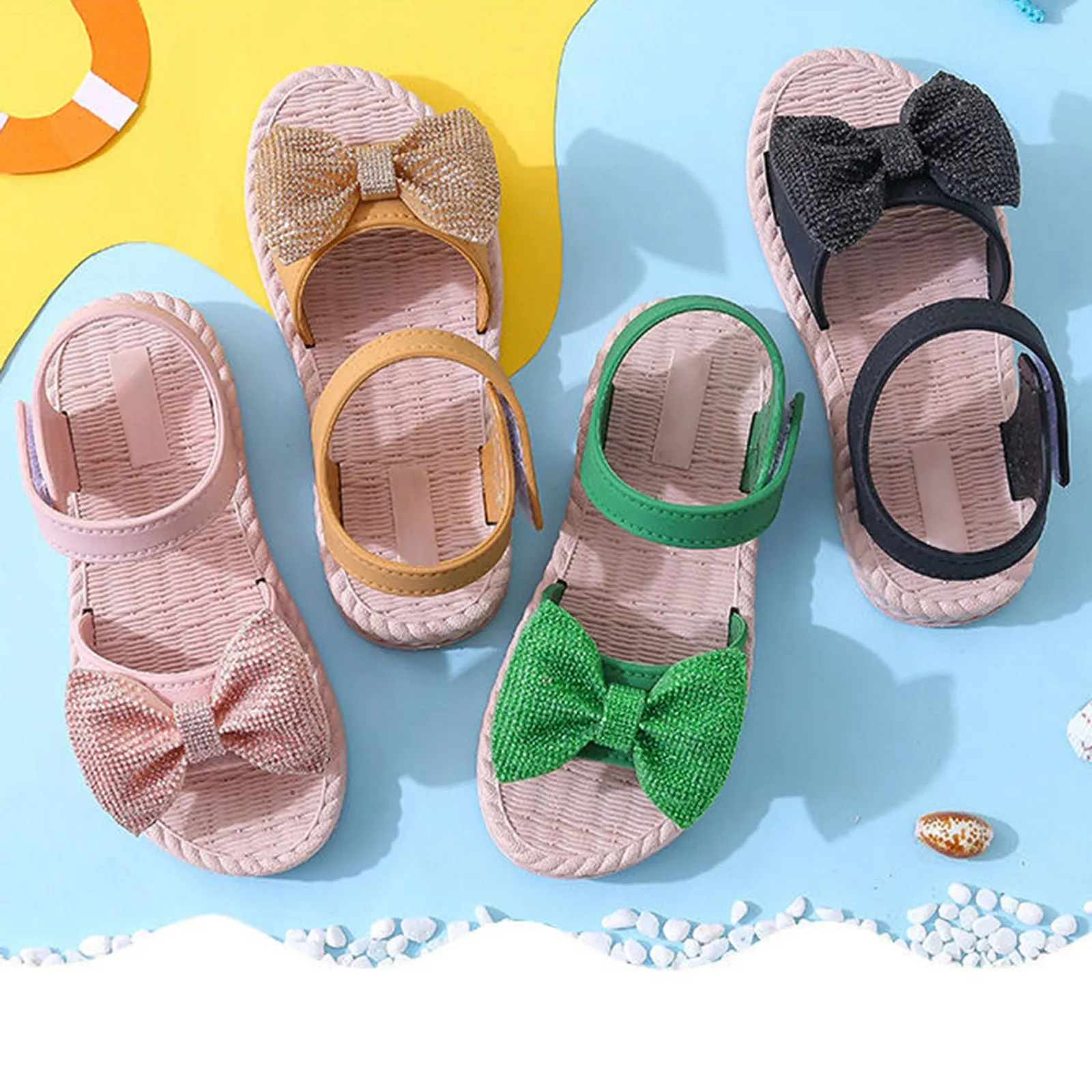 Girls Sandals Summer Children's Beach Shoes
