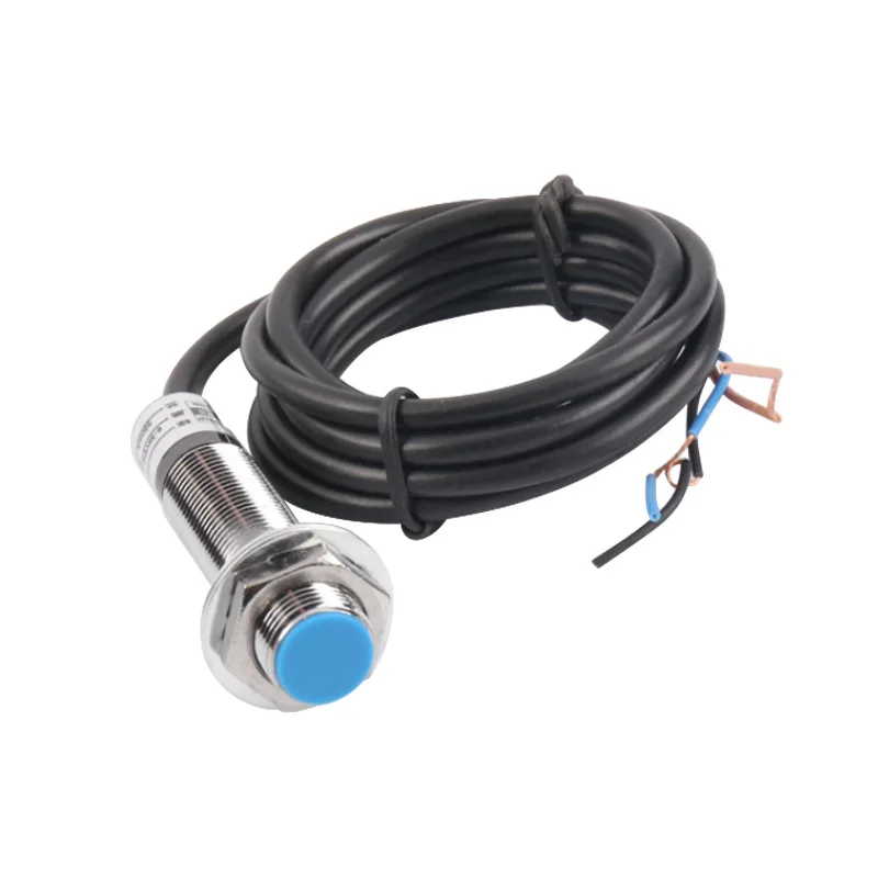M12 Shielded Proximity Switch Waterproof Embedded Inductive Sensor Switch DC 6-36V NPN PNP NO NC Metal Detection 2mm 1