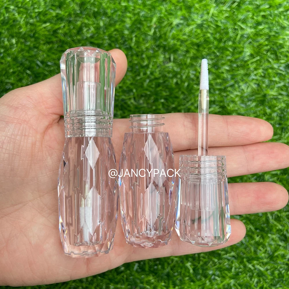 

3ml Empty Clear Lip Gloss Tube Lips Balm Bottle Empty Lip Gloss Tube Refillable Clear Liquid Eyeliner Bottle Cosmetics
