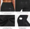 Women's Horse Riding Pants with Zipper Pockets Equestrian Horse Back Rider Breeches Silicone Schooling Tights Outdoor Sportswear 6
