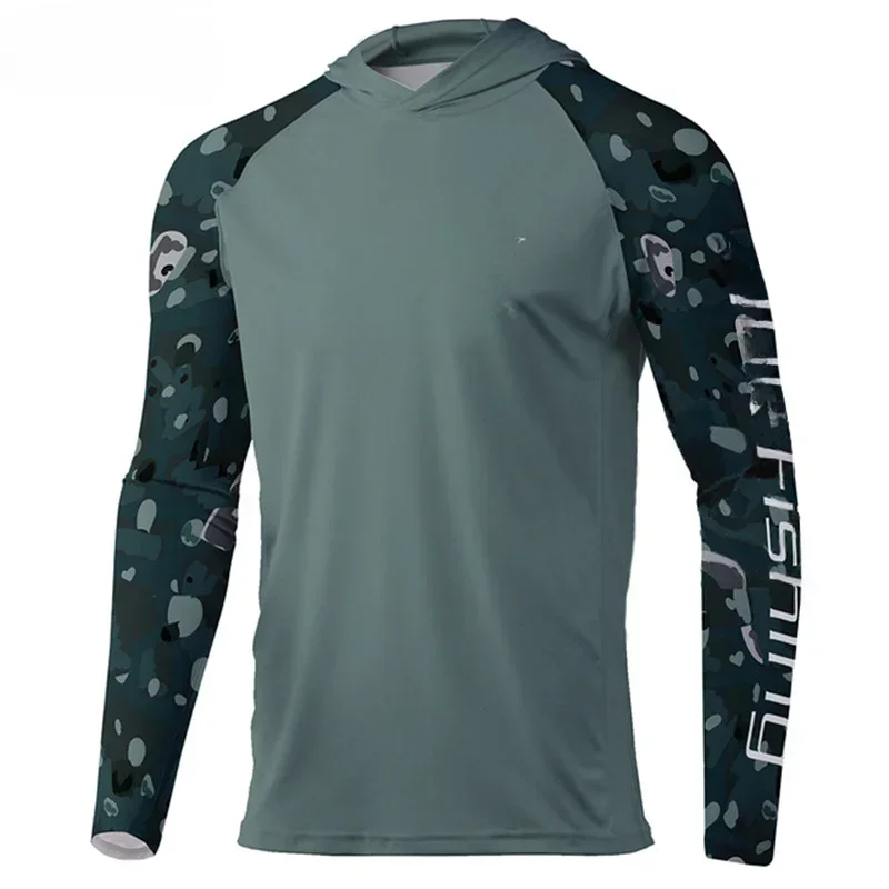 Men's Fishing Hooded Shirts High Performance Clothing Masculina Fishing Hoodie Tops