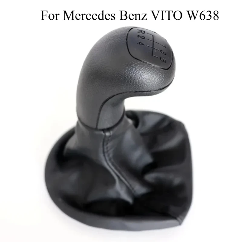 Car Gear Shift Knob 5 Speed Lever Shifter Handball with Frame for Mercedes Benz VITO W638 638 Car Accessories