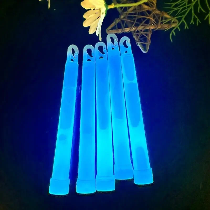 Glow Sticks Fluorescent Light Sticks for Camping Hiking Emergency Outdoor Concert Night Safety Glow in The Dark Accessories