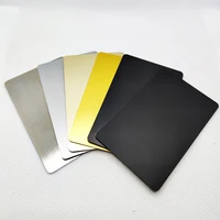 15 Pieces 13.56MHZ 215 Chip Blank Metal and PVC Hybrid NFC Social Identification/Access Control/Business Card 1