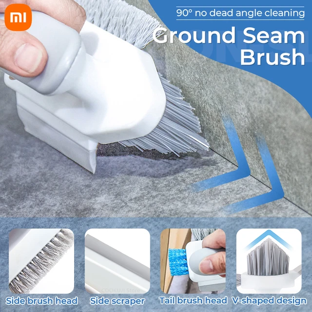 Multifunctional Floor Brush Toilet Bathroom Corner Crevice