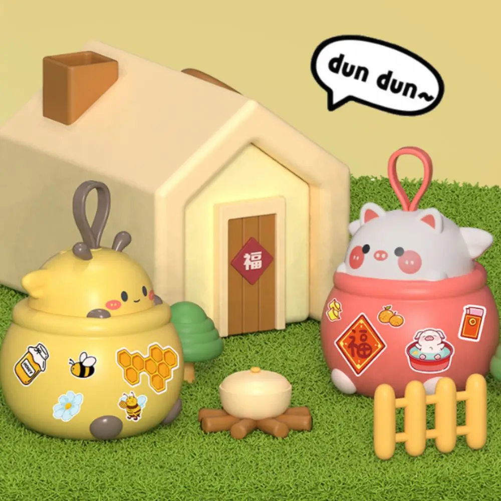 Adorable Panda Piggy Bank Bee Pig Candy House Animal Bank Safe Box Cute Large Capacity Children Money Boxes Children/Kids