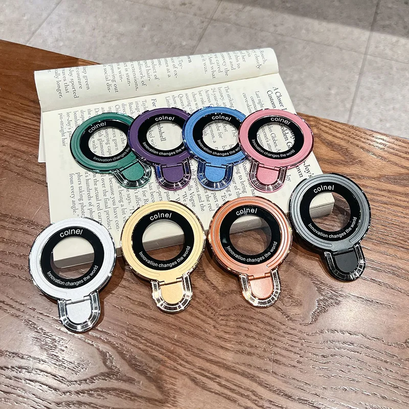 Ultra-Thin Invisible Folding Magnetic Phone Ring Grip Holder