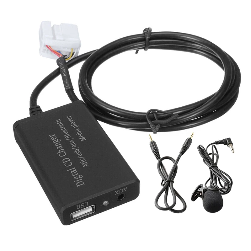 

Bluetooth Music Hands-Free Car Interface AUX Adapter For Honda Accord Civic CRV