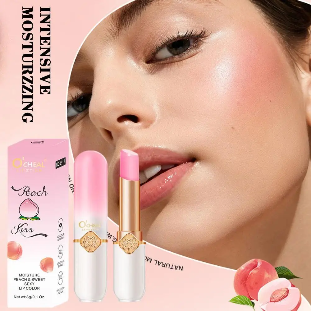 

3g Moisturizing Lip Gloss Oil Fruit Flavor Color Changing Lipstick Sexy Lip Oil Long Lasting Lip Tint Plumping Lip Gloss