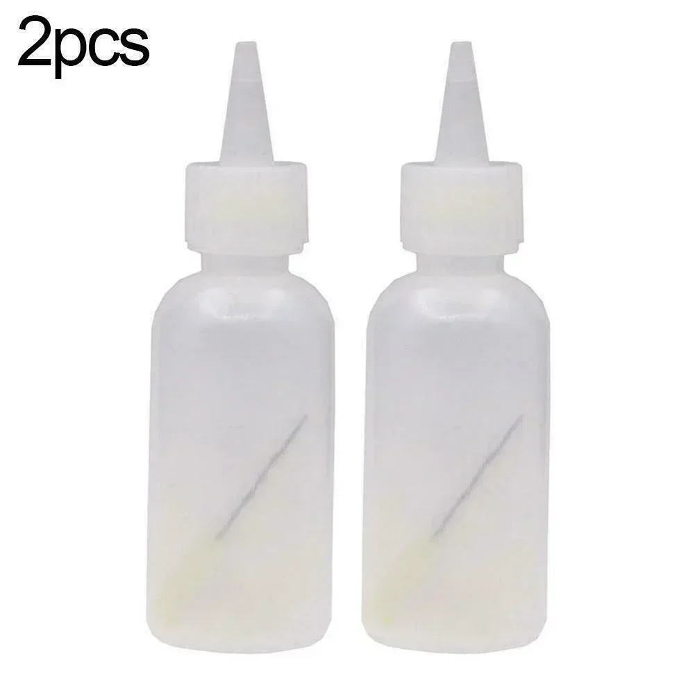 With Needle Flux Bottles 2pcs 50mL Pine Perfume Tip Vent Alcohol Bulk Perfume Dispenser Dispensing Bottle Dropper