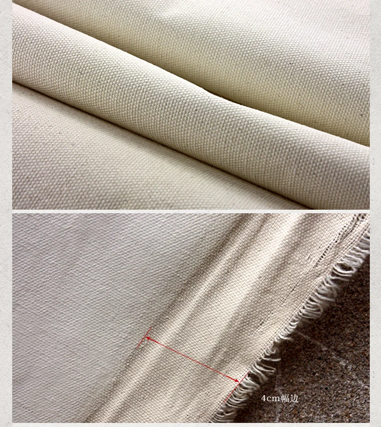 65in wide 100% cotton 420g thick canvas roll for oil painting with medium texture 1.65m wide