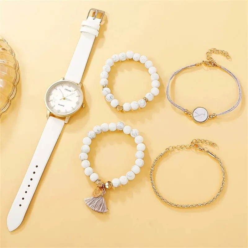 Orologi al quarzo con bracciale da donna di lusso per orologio da