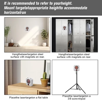 Infrared Induction Electronic Scoring Laser Target Color Sensitive Shooting Practice with Sound Effects Training Toy Equipment 5